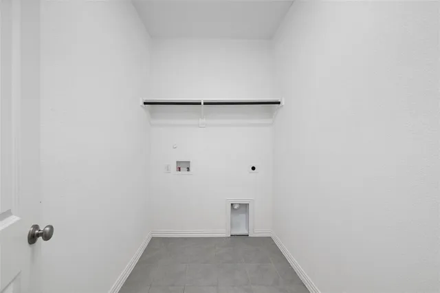 an empty room with a natural light
