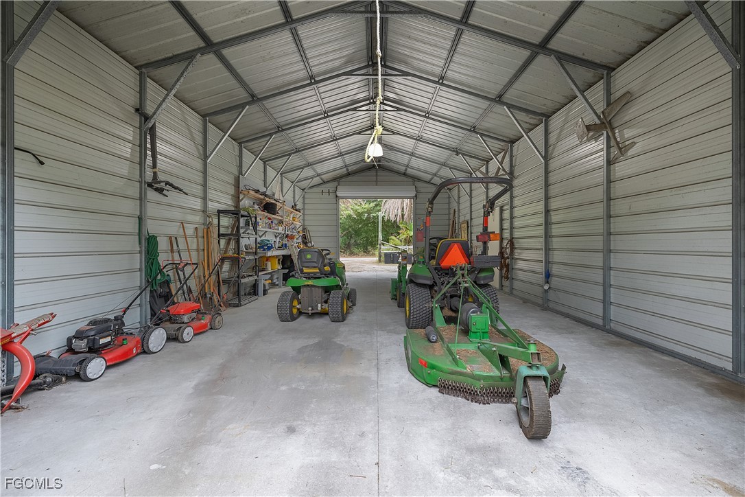 15890 Quail Trail Bokeelia, FL 33922 - Photo 5 of 18 a view of entryway with a ceiling fan