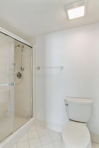 a view of balcony with furniture