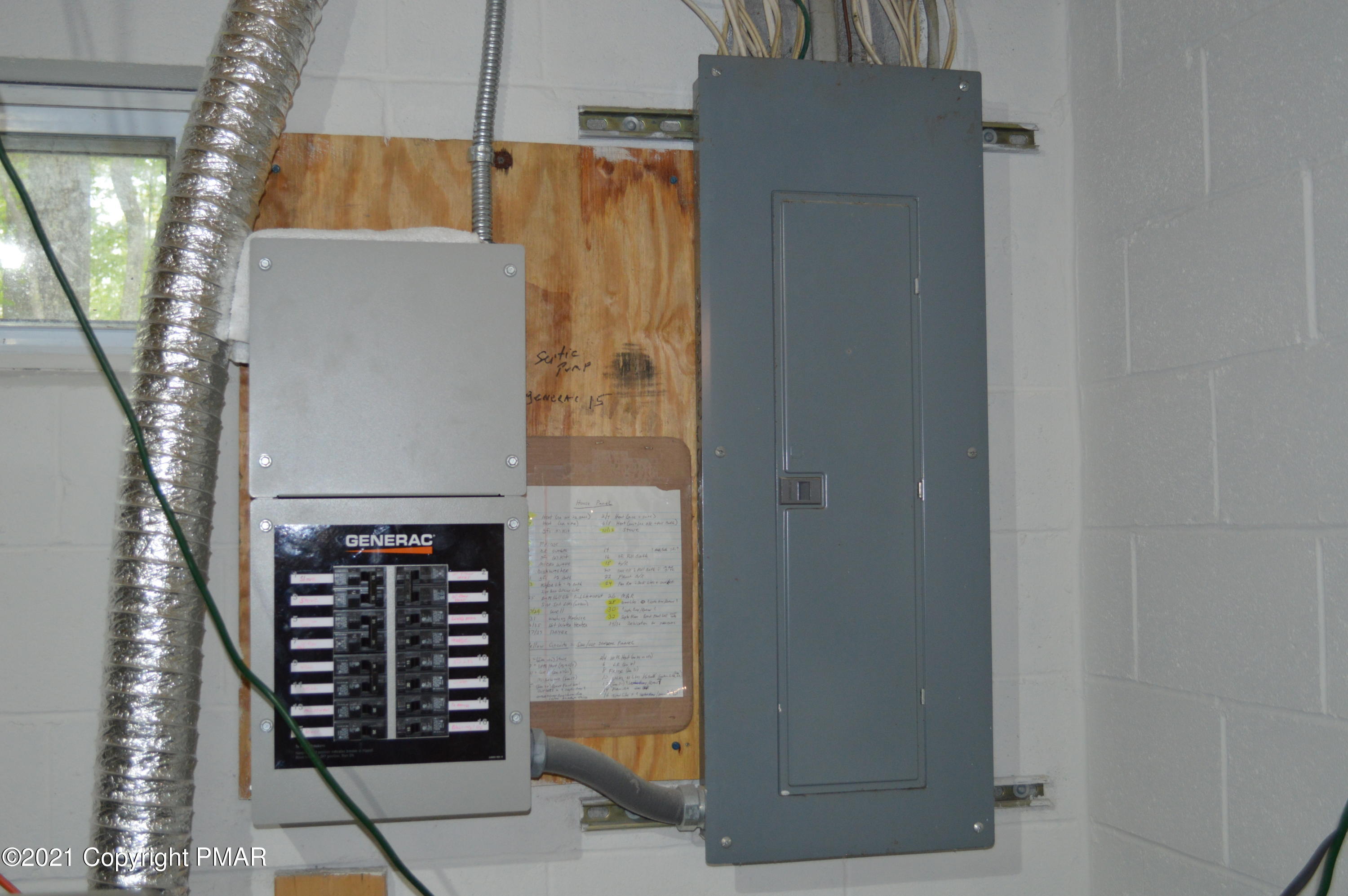 429 Timber Hill Road Henryville, PA 18332 - Photo 14 of 23 Back up Generator panel