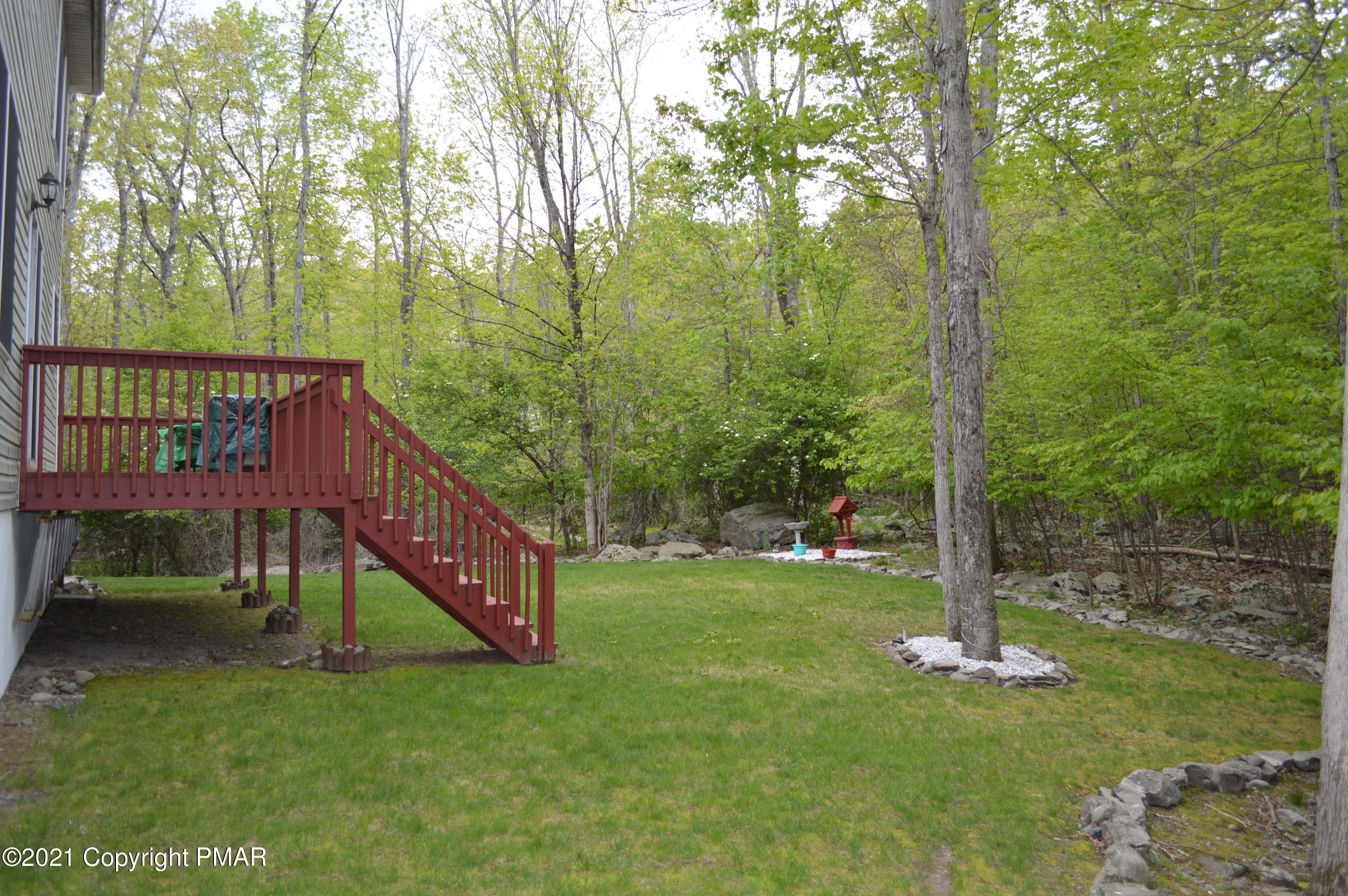 429 Timber Hill Road Henryville, PA 18332 - Photo 21 of 23 Back yard