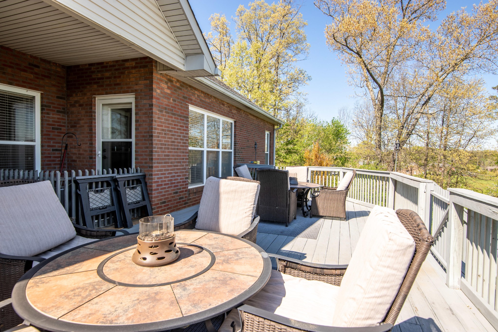1132 Houston Springs Road Greenback, TN 37742 - Photo 25 of 30 a outdoor dining space with furniture and wooden floor