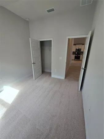 a view of empty room