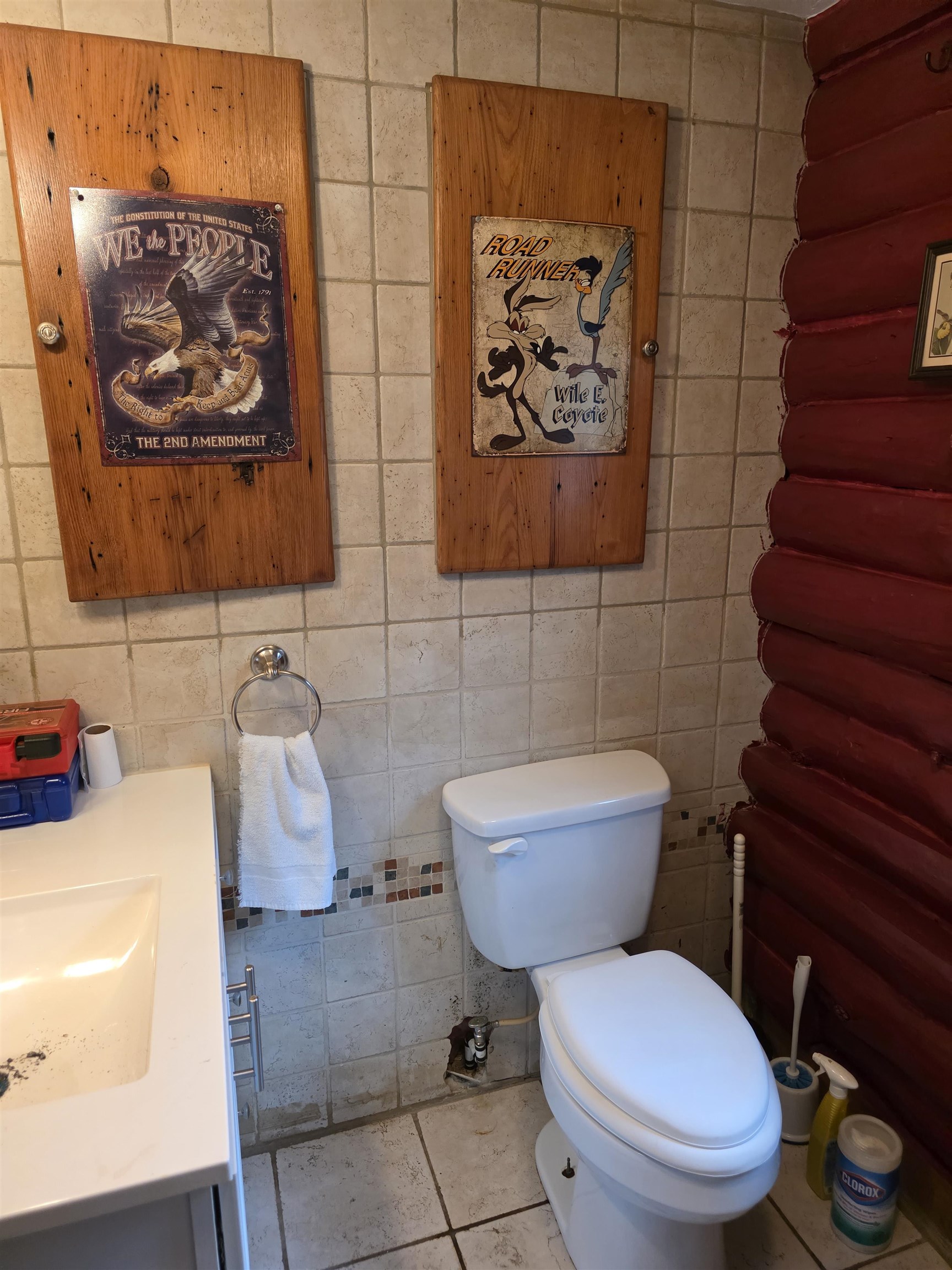 6537 Mill Creek Road Millboro, VA 24460 - Photo 4 of 17 a bathroom with a toilet and a shower