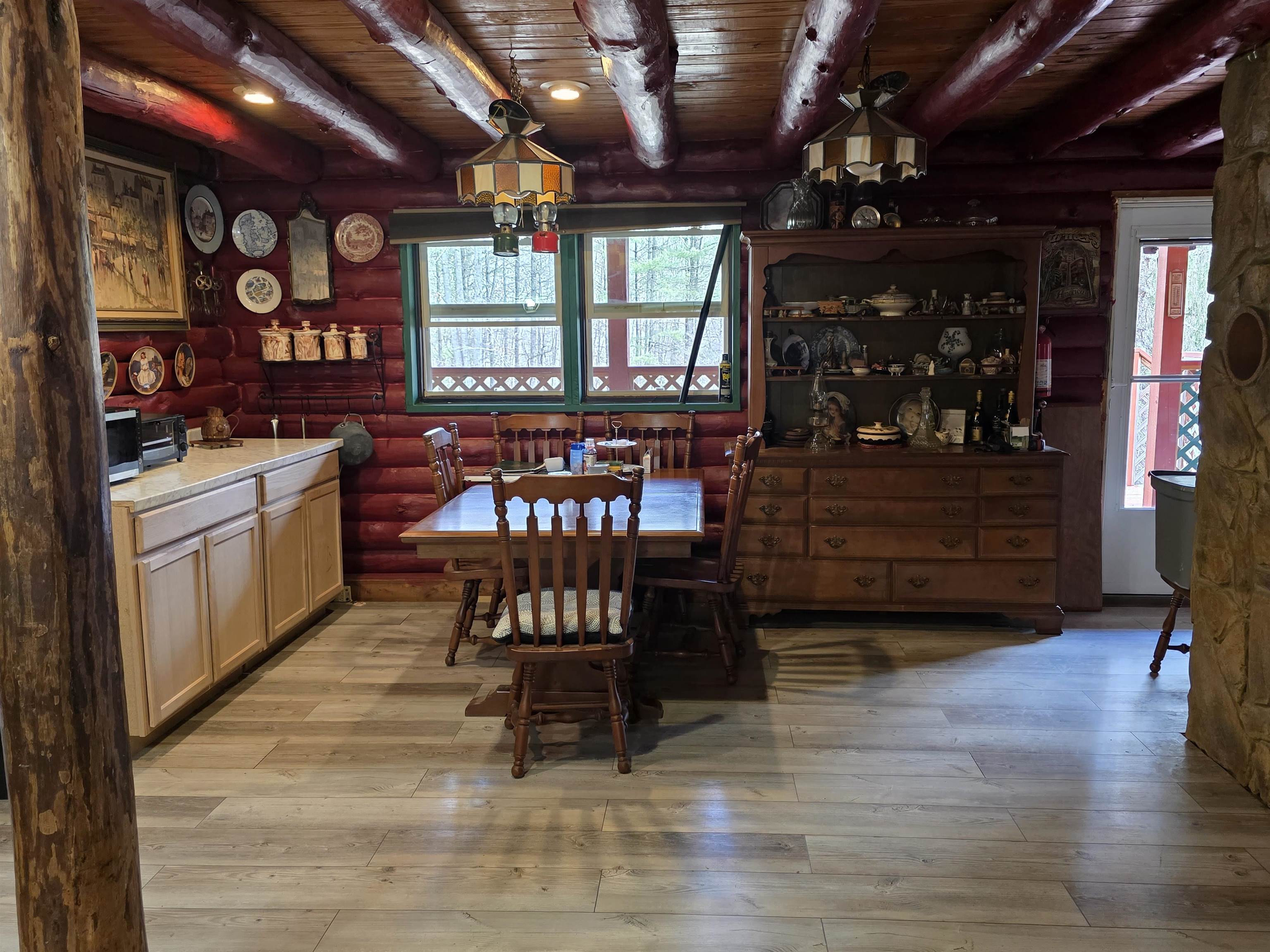 6537 Mill Creek Road Millboro, VA 24460 - Photo 8 of 17 a dining room with furniture and window