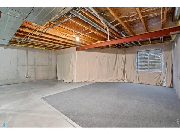 a view of a storage & utility room
