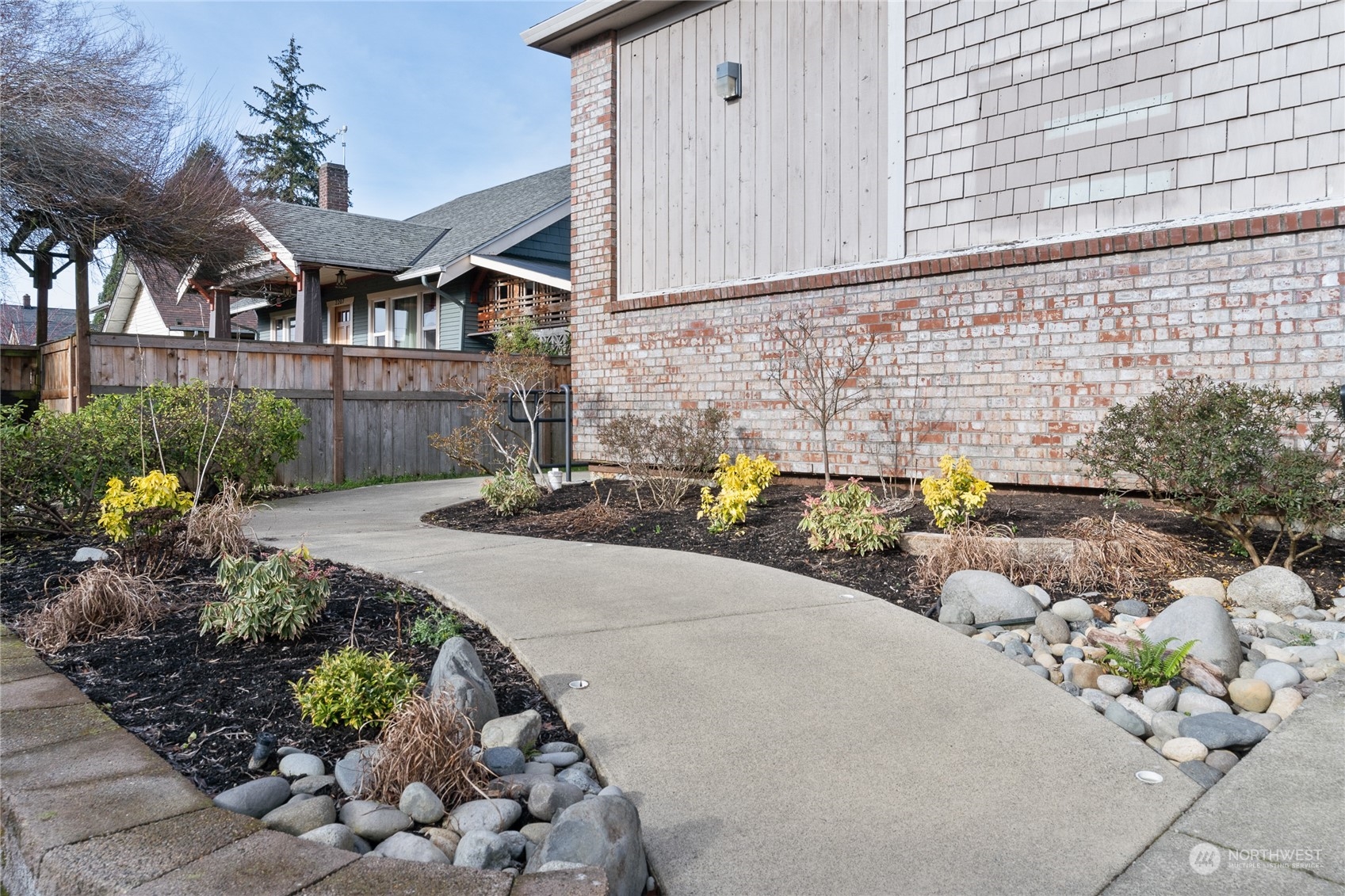 804 North State Street Tacoma, WA 98403 - Photo 30 of 36 a front view of a house with a yard