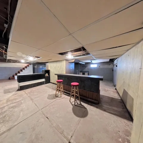 a view of storage and utility room