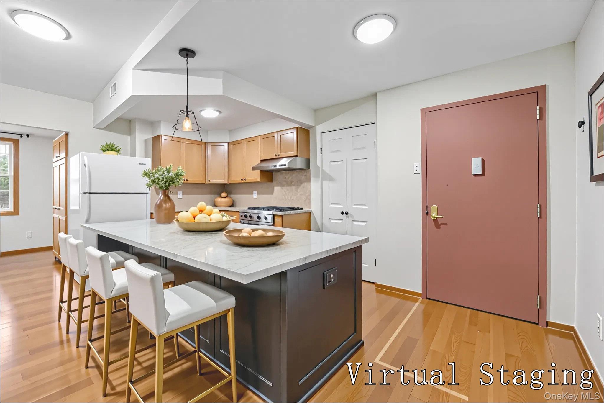 58-04 Main Street, Unit 1A Queens, NY 11355 - Photo 17 of 21 a kitchen with a table and chairs in it