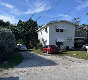 a view of a house with a patio