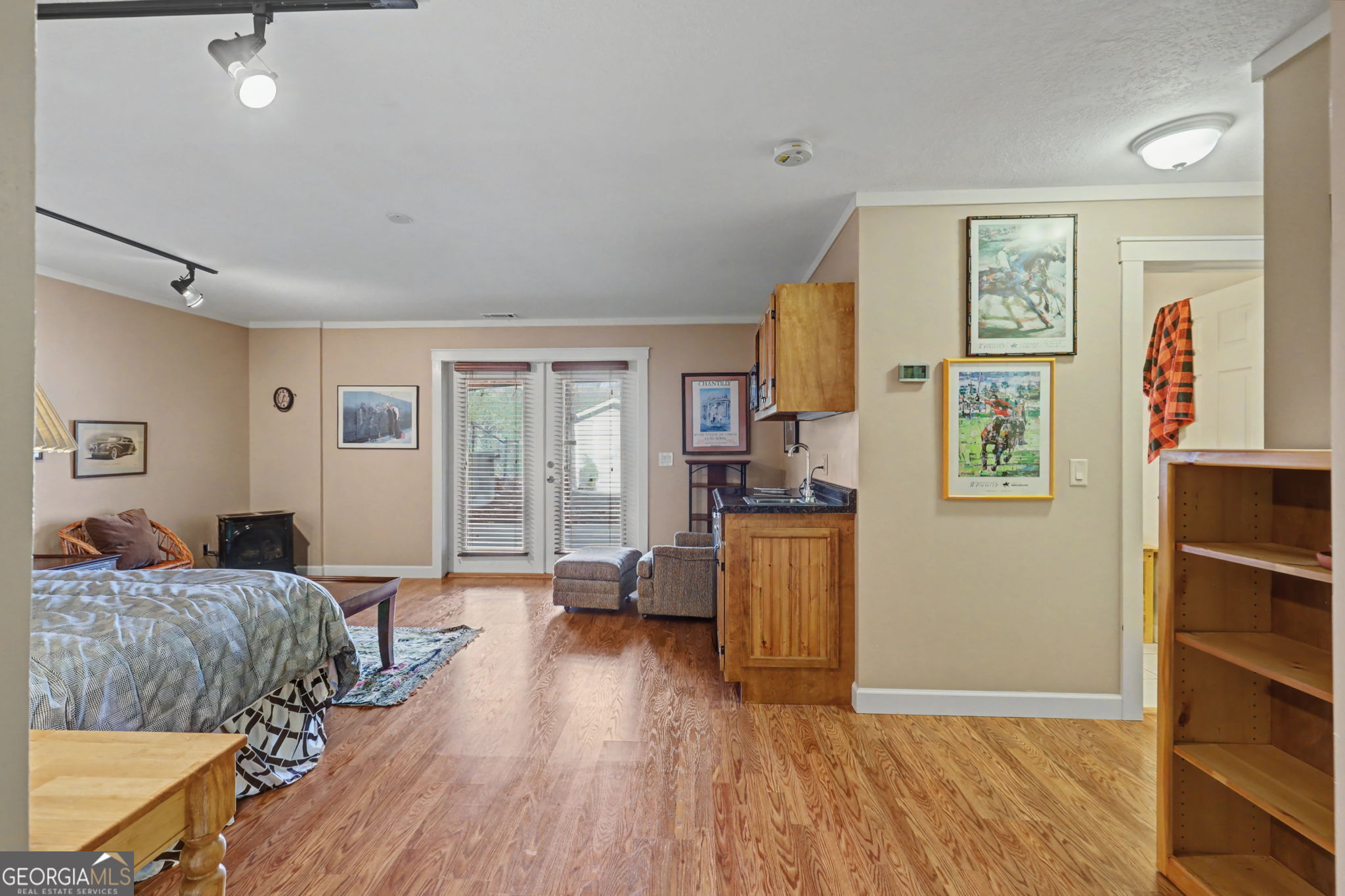 1176 Tiger Pass Drive Tiger, GA 30576 - Photo 50 of 67 a living room with furniture and a wooden floor