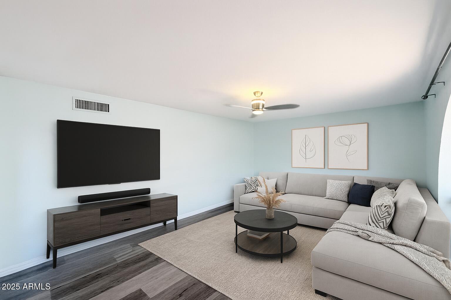 14220 North Galatea Drive, Unit B Fountain Hills, AZ 85268 - Photo 2 of 22 Virtual Staging (Family Room)