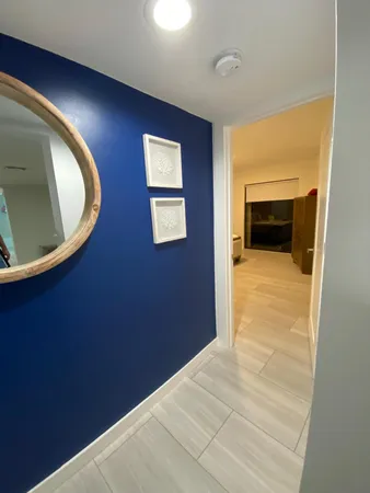 a view of a livingroom with a fireplace