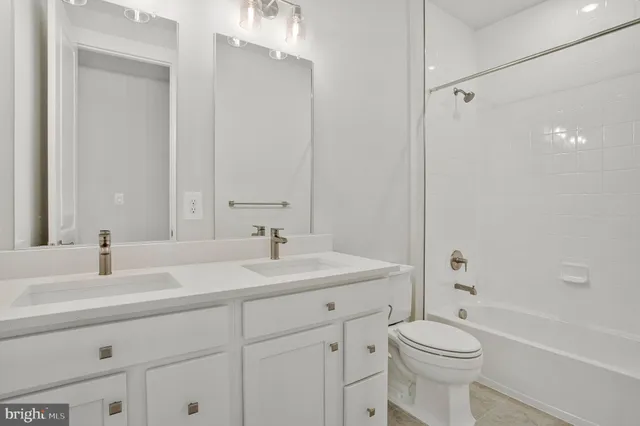 a view of a lake with a city view