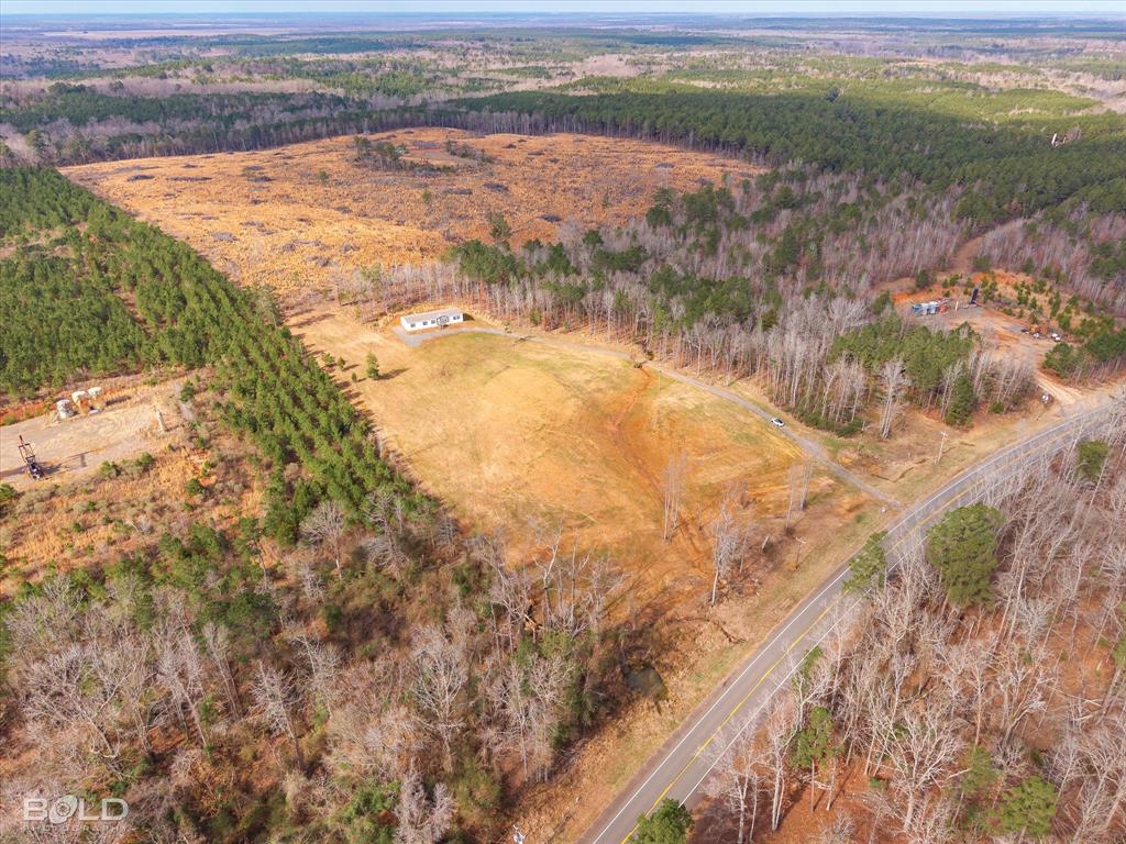 10565 Highway 3 Plain Dealing, LA 71064 - Photo 33 of 37 Aerial view of property's location featuring rural landscape