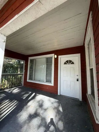 a view of entrance door of the house