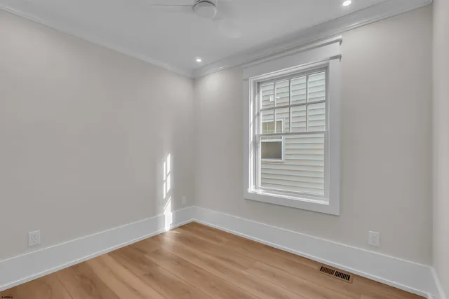 a front view of a building