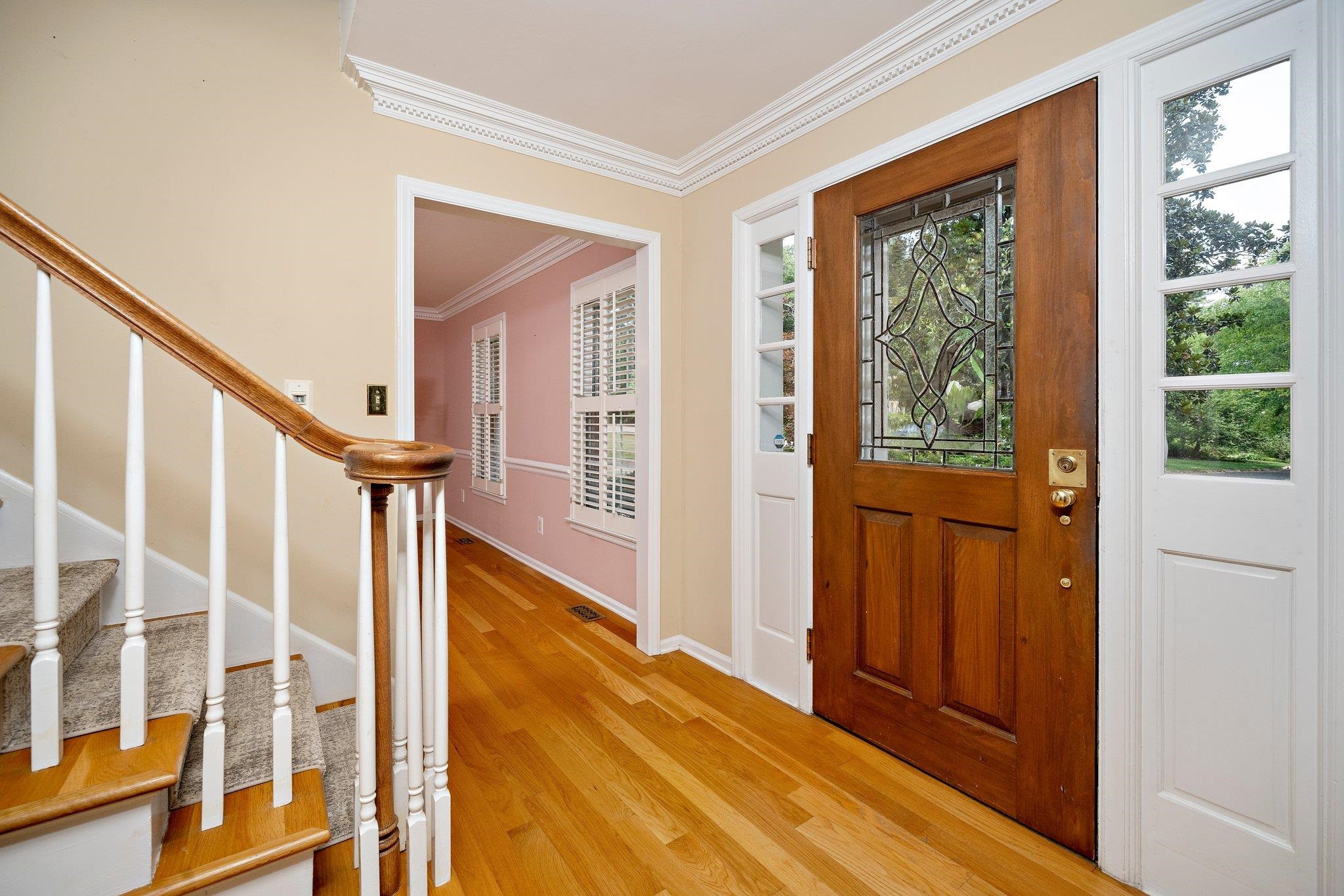 1512 Pony Run Road Raleigh, NC 27615 - Photo 9 of 39 Welcome your Favorite Friends and Family in this Inviting Foyer with Hardwood Floors Foyer