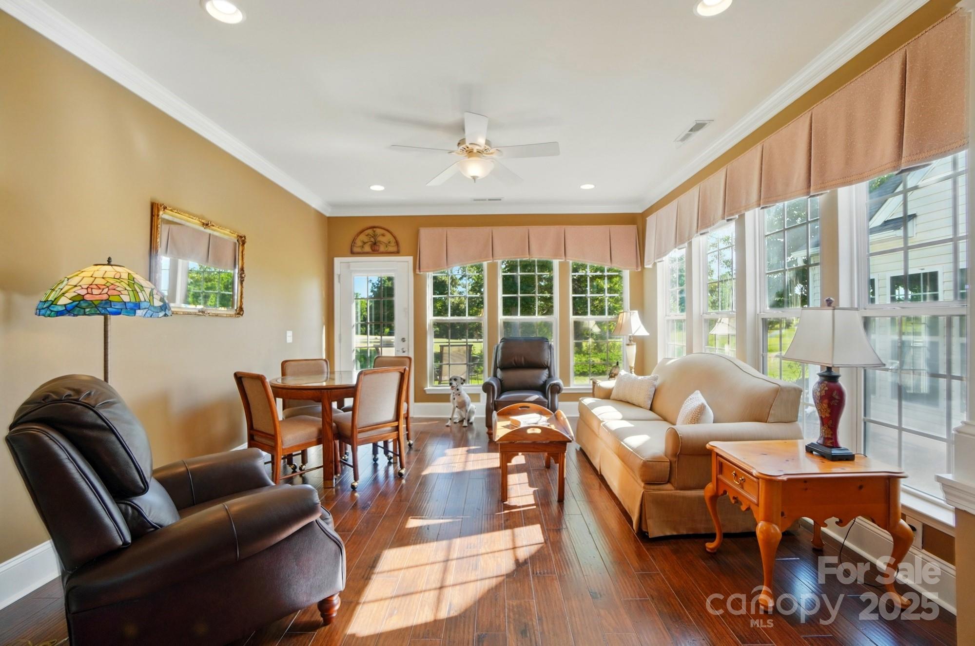 1974 Links View Drive Fort Mill, SC 29707 - Photo 14 of 30 a living room with furniture and floor to ceiling windows