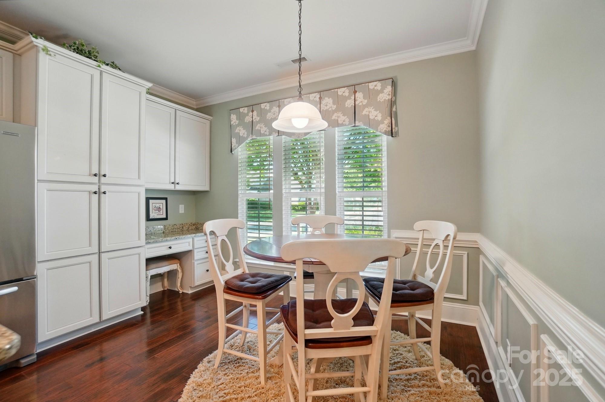 1974 Links View Drive Fort Mill, SC 29707 - Photo 8 of 30 a view of a dining room with furniture window and wooden floor