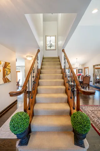 a view of entryway and hall
