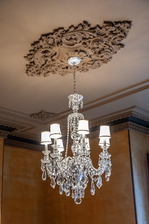 56 Rutland Square Boston, MA 02118 - Photo 27 of 29 a close view of a chandelier in the background