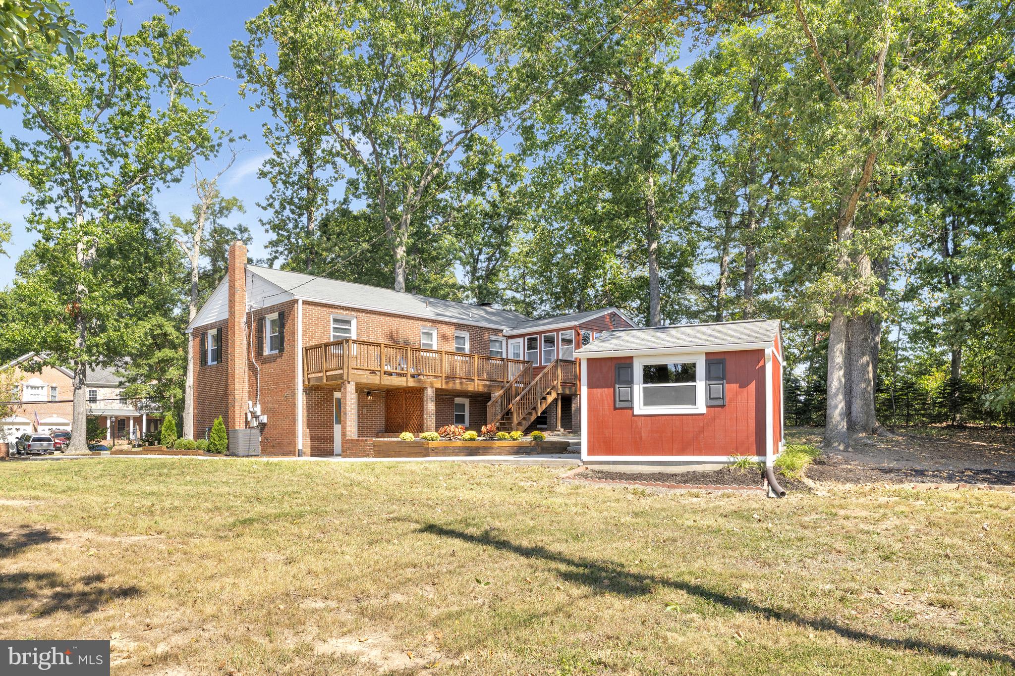 5801 Boothe Drive Burke, VA 22015 - Photo 29 of 30 a front view of house with yard