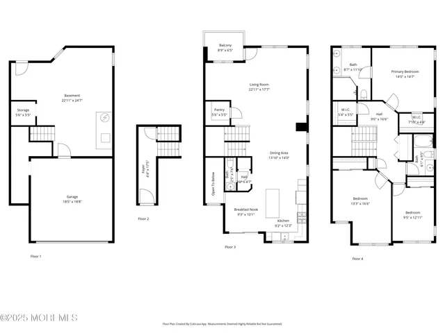 a picture of a floor plan