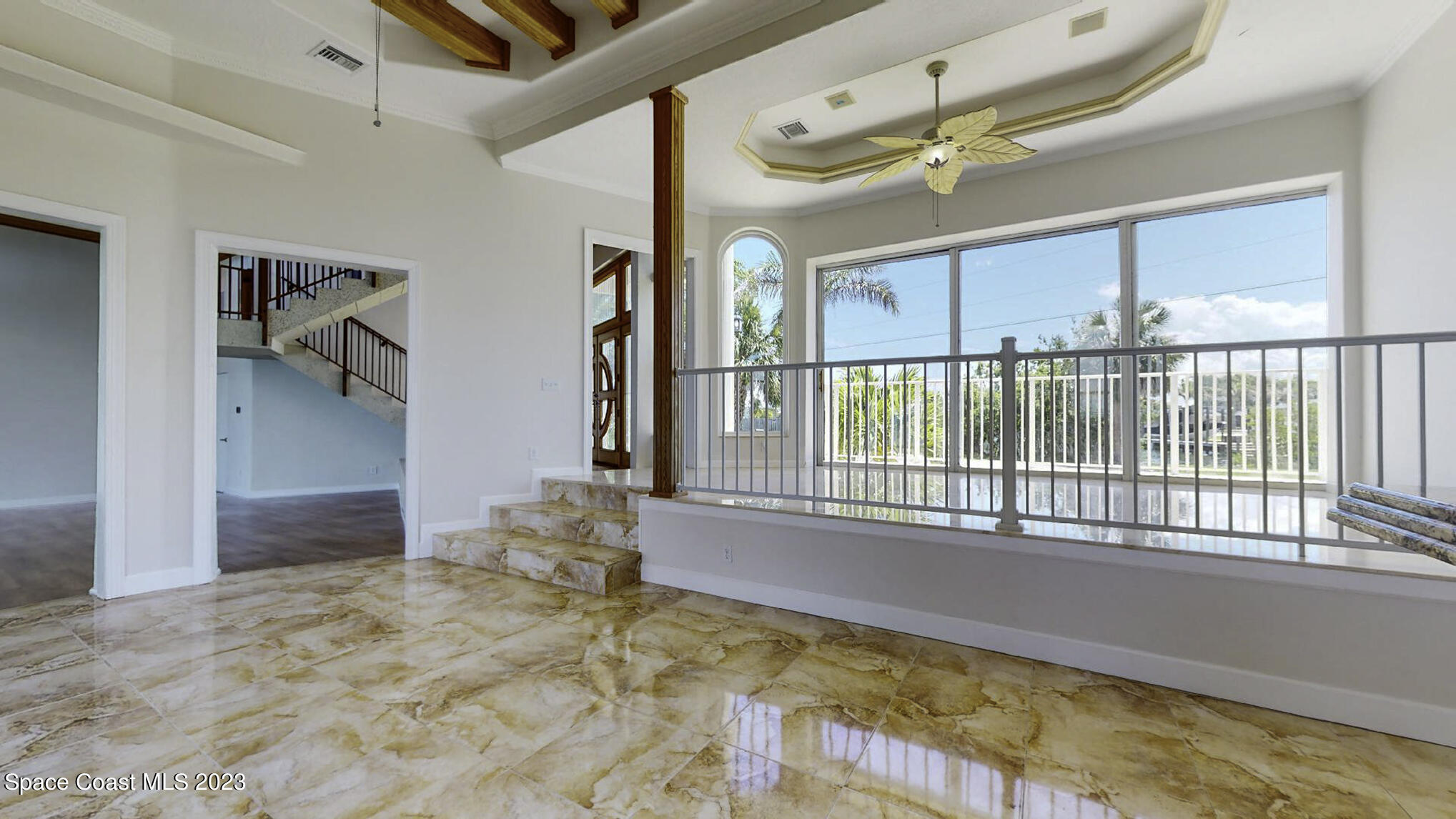 21 West Point Drive, Unit 101 Cocoa Beach, FL 32931 - Photo 18 of 59 a view of entryway and hall