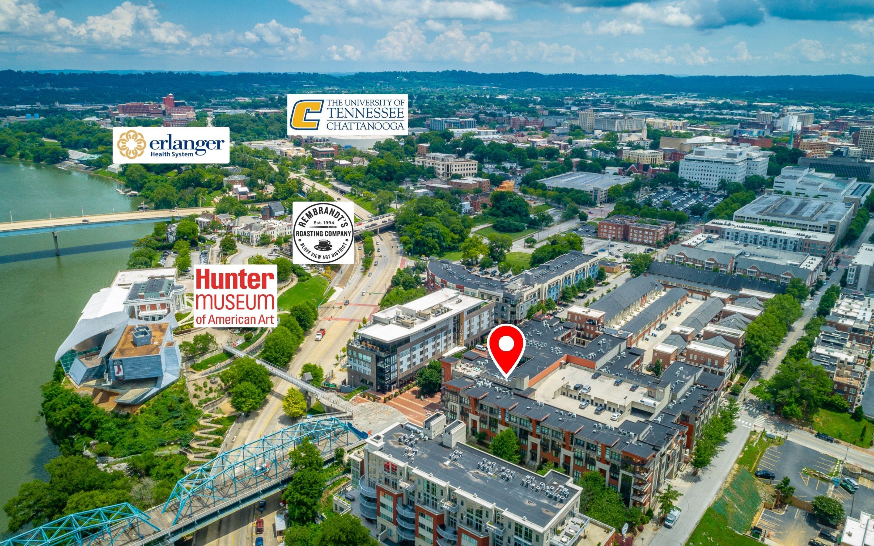 129 Walnut Street, Unit 134 Chattanooga, TN 37403 - Photo 28 of 32 Surrounded by Scenic Attractions