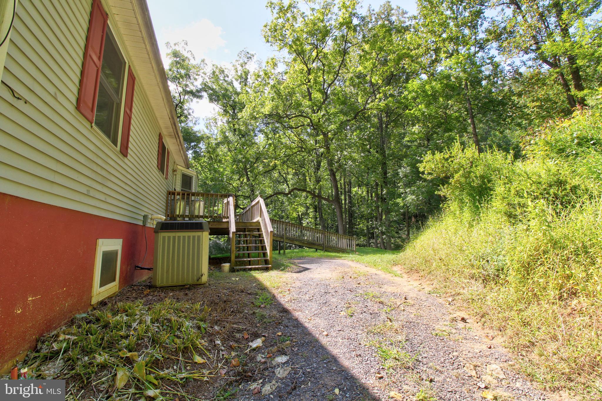 669 Gid Brown Hollow Road Washington, VA 22747 - Photo 27 of 54 Easy side entry to deck has stairs and a ramp