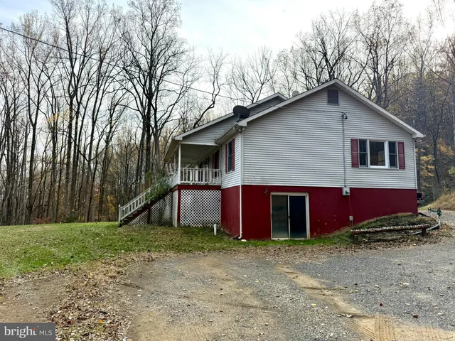 a view of a house with a door