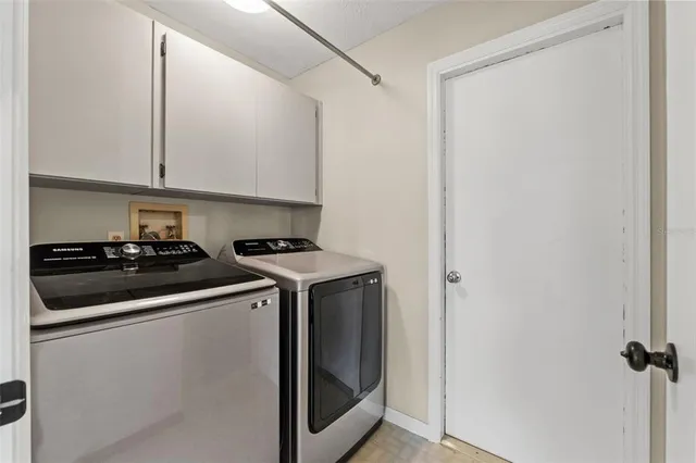 a view of a stove and a microwave