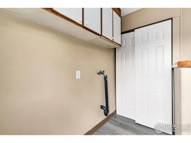 a view of a small space