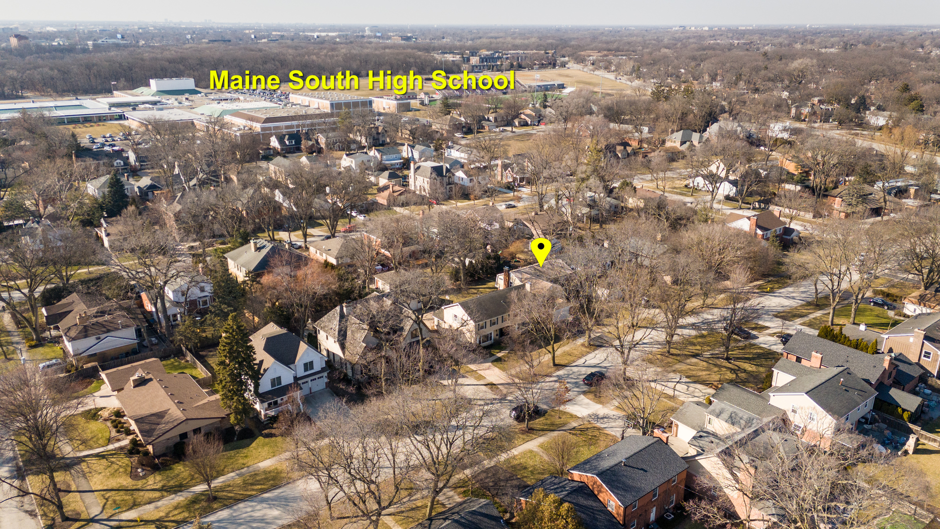 812 South Seminary Avenue Park Ridge, IL 60068 - Photo 12 of 35 an aerial view of a city