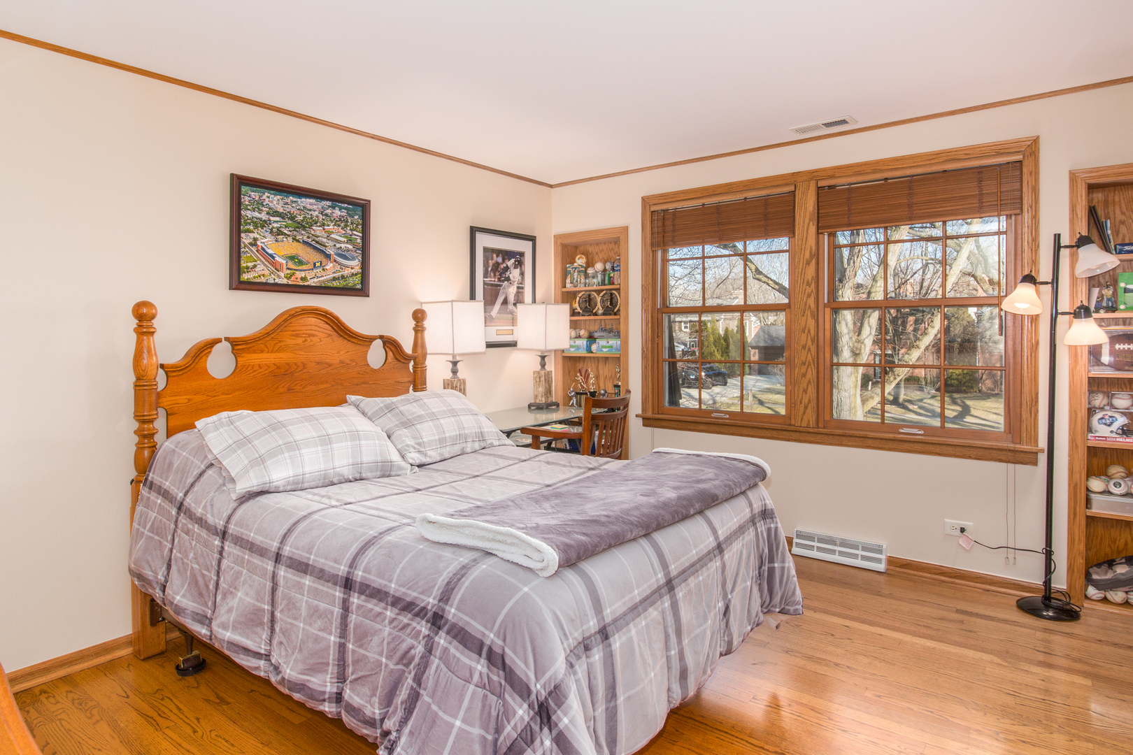 812 South Seminary Avenue Park Ridge, IL 60068 - Photo 19 of 35 a bedroom with a bed and a large window