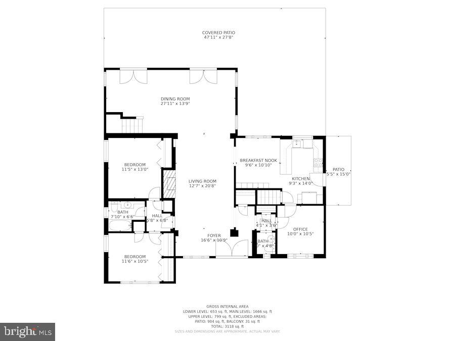 3707 Jones Bridge Road Chevy Chase, MD 20815 - Photo 67 of 71 Main level