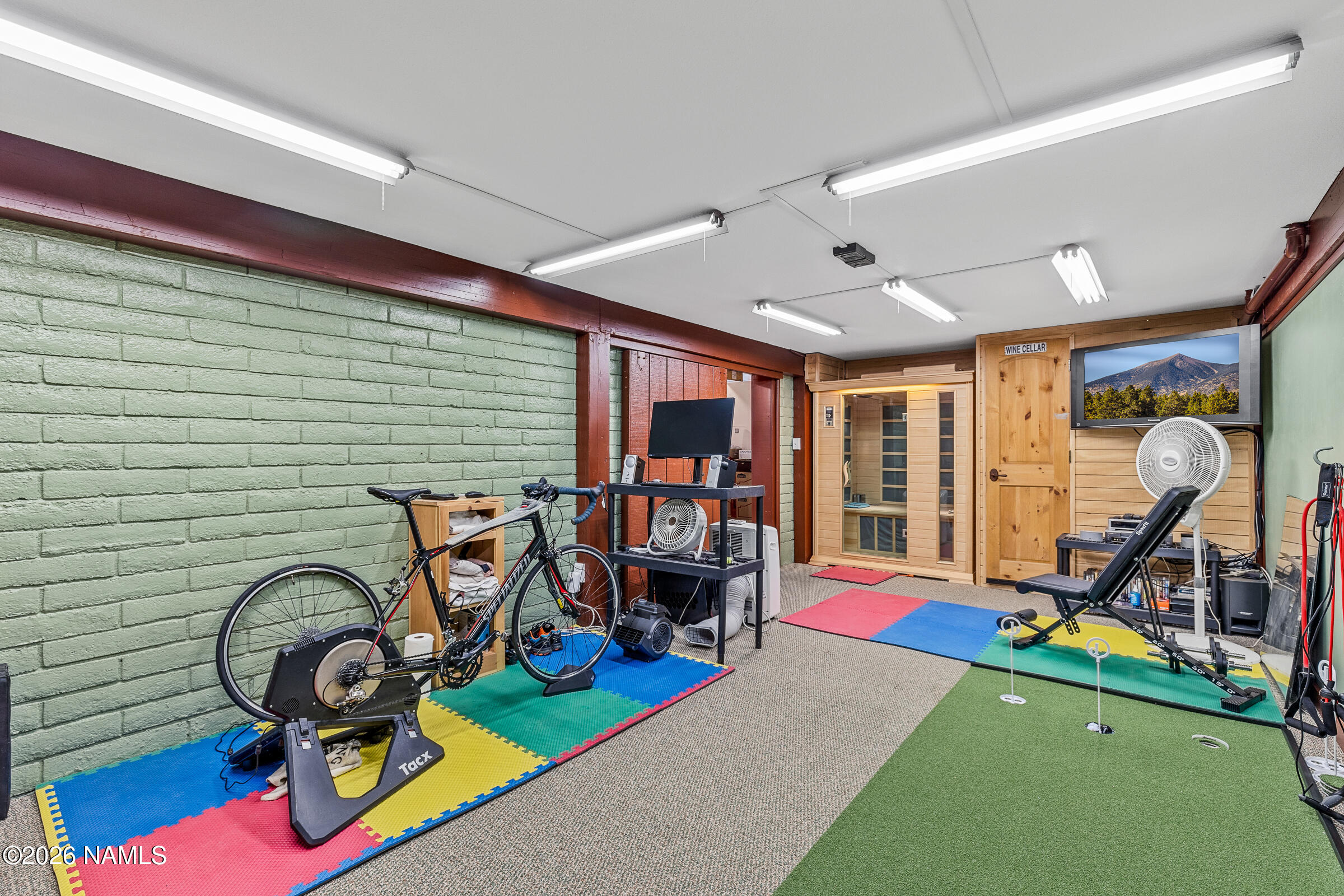 8921 Hulls Road Flagstaff, AZ 86004 - Photo 52 of 80 Workout Room Downstairs