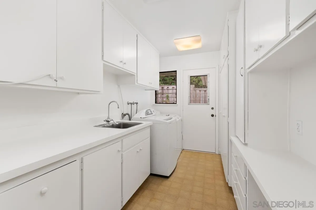 6229 La Jolla Mesa Drive La Jolla, CA 92037 - Photo 20 of 39 a kitchen with a sink and cabinets