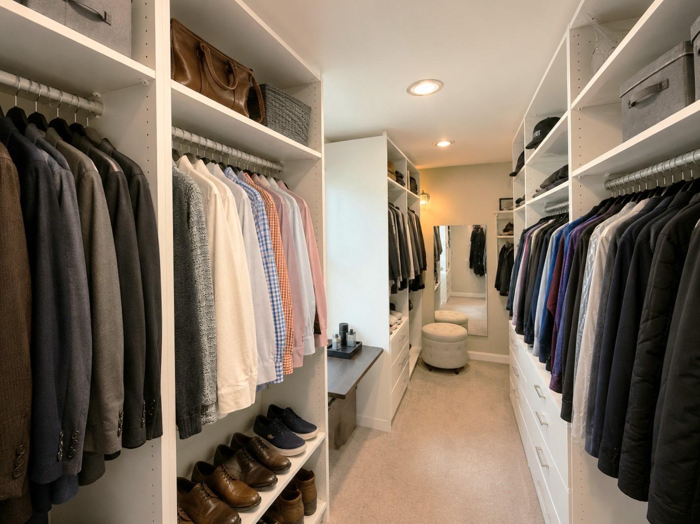 209 Main Street Keyport, NJ 07735 - Photo 24 of 62 Unit 209 Primary Bedroom Walk-In Closet