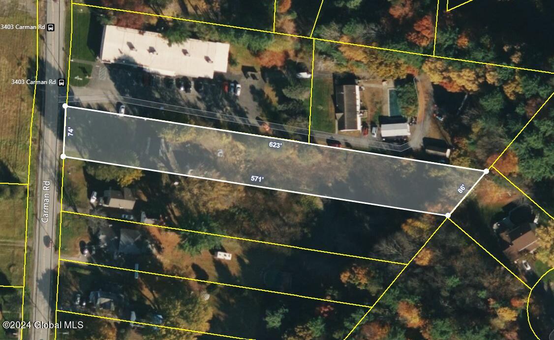 3407 Carman Road Guilderland, NY 12303 - Photo 1 of 2 3407 Carman Aerial