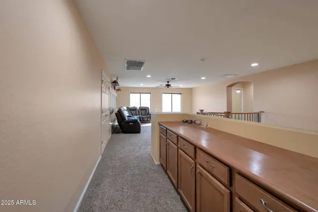 a kitchen with counter top space and a sink