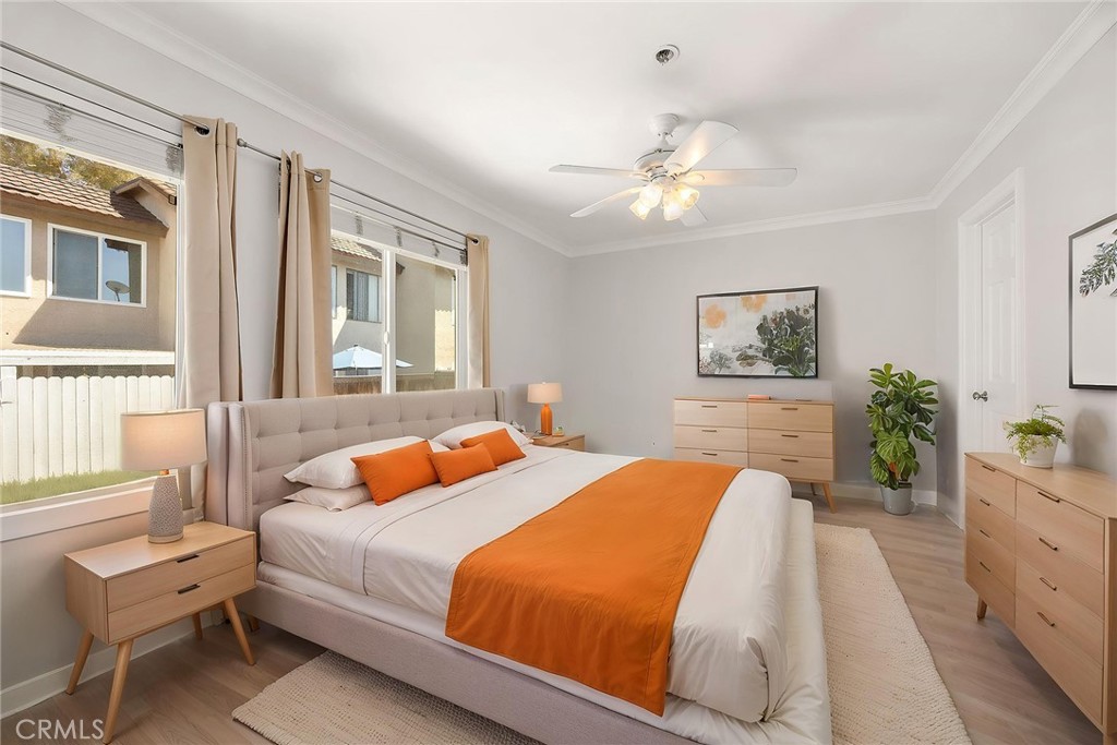 25885 Trabuco Road, Unit 101 Lake Forest, CA 92630 - Photo 17 of 28 VIRTUALLY STAGED PRIMARY BEDROOM