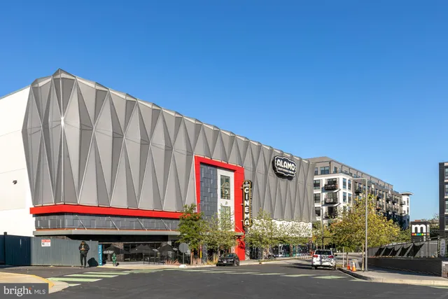 a building view with a outdoor space