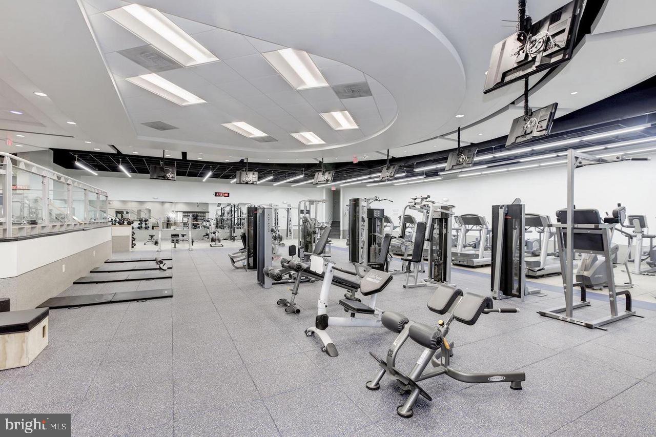 1011 Arlington Boulevard, Unit 930 Arlington, VA 22209 - Photo 18 of 42 a view of a room with gym equipment