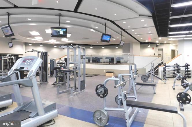 1011 Arlington Boulevard, Unit 930 Arlington, VA 22209 - Photo 19 of 42 a view of a room with gym equipment
