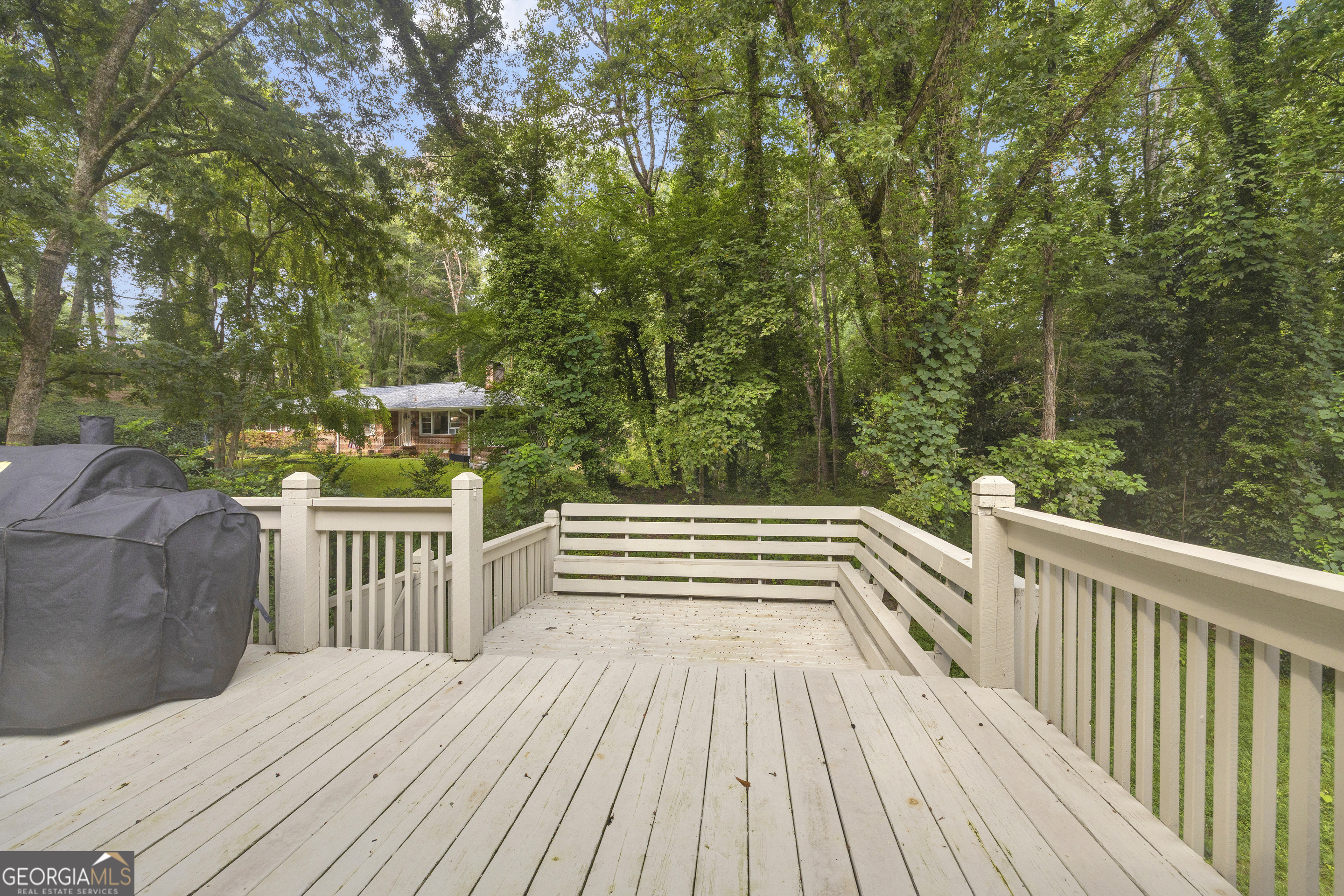 1168 Rosedale Street Toccoa, GA 30577 - Photo 21 of 23 a view of balcony with wooden floor and fence