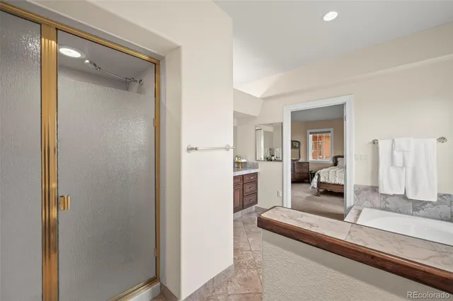 a living room with a couch and a view of living room