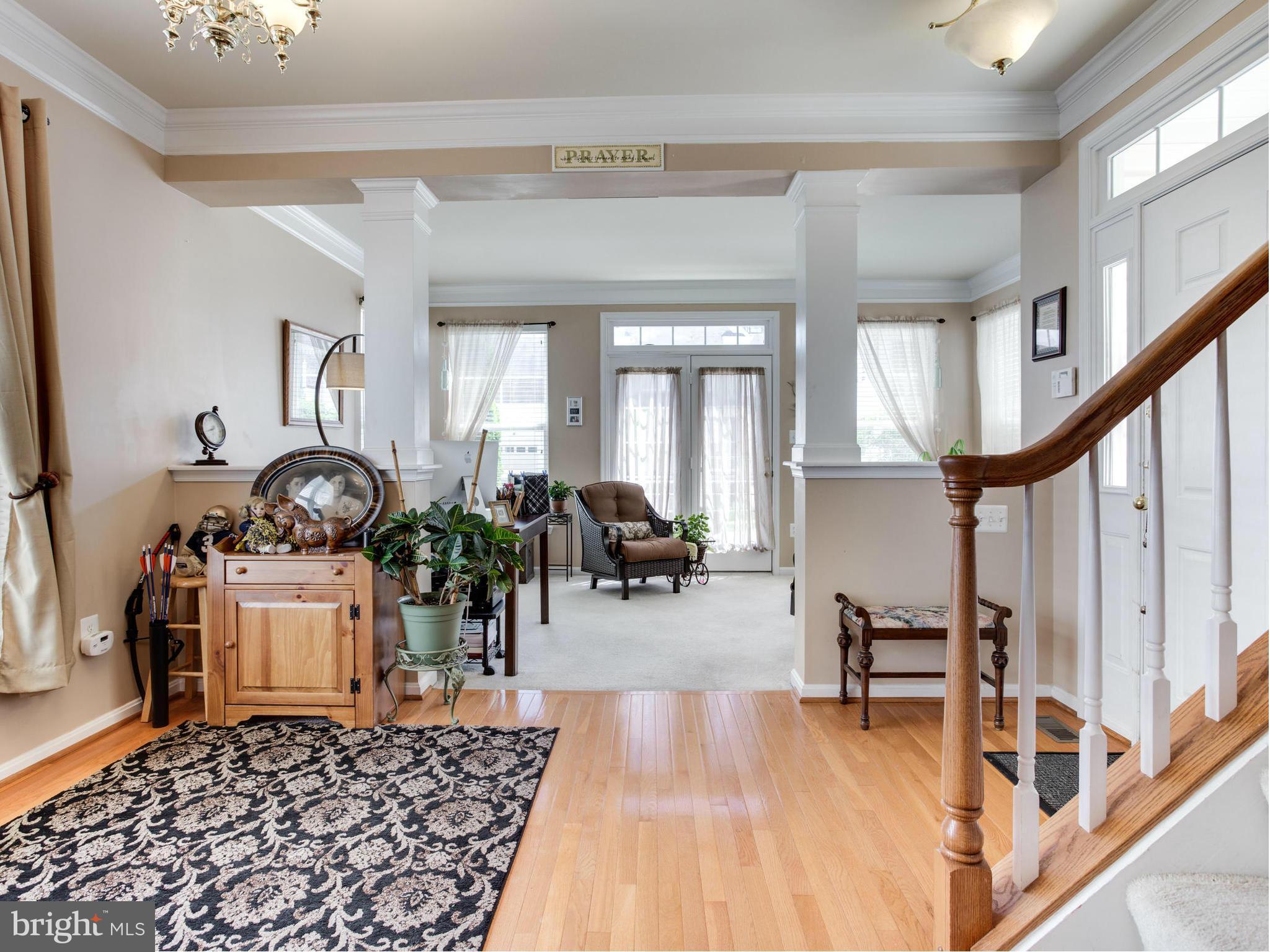1893 Scaffold Way Odenton, MD 21113 - Photo 6 of 22 a living room with furniture and wooden floor