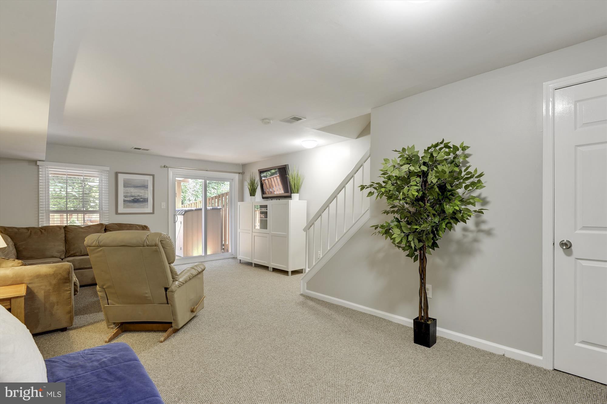 8428 Springfield Oaks Drive Springfield, VA 22153 - Photo 19 of 30 New carpet and fresh paint in Rec room